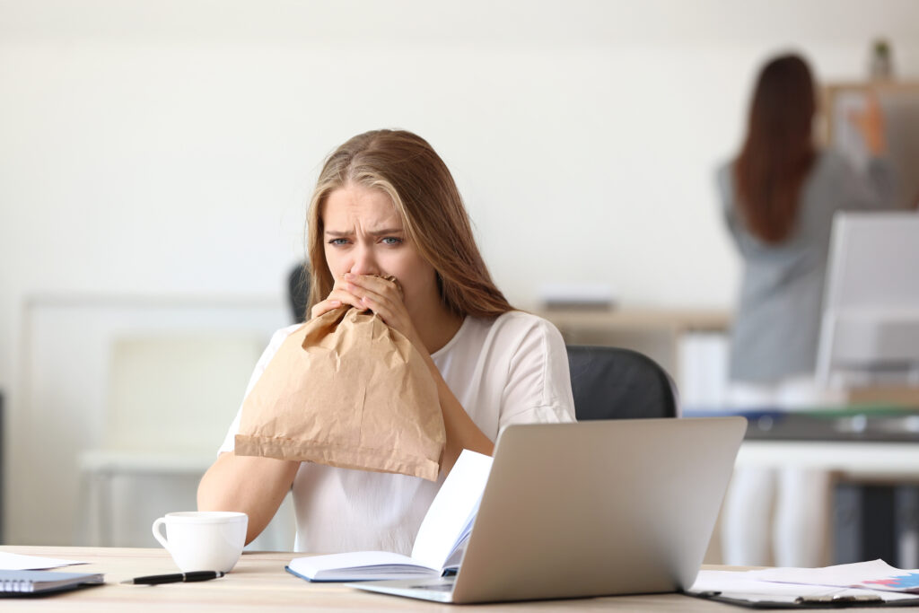 De vicieuze cirkel van de hyperventilatie